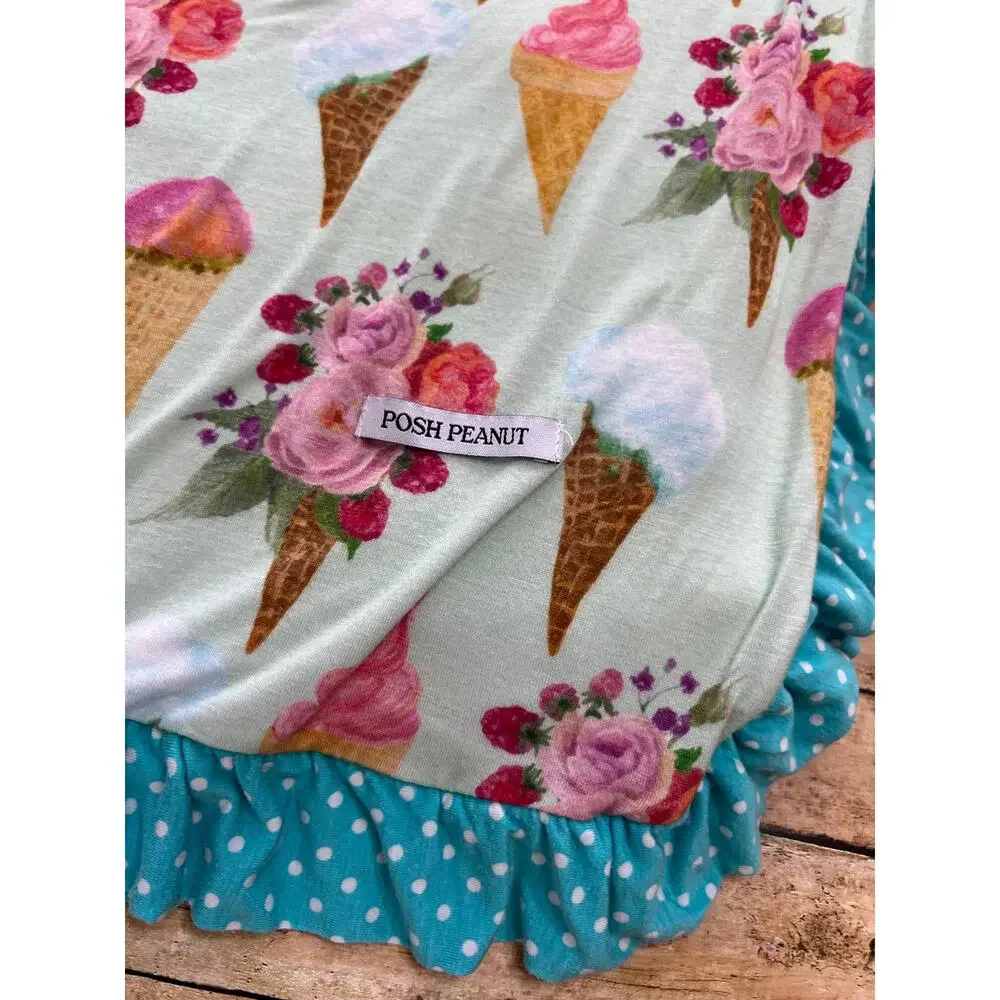 Posh Peanut Sophia Bamboo Luxe Patoo Blanket 60x40